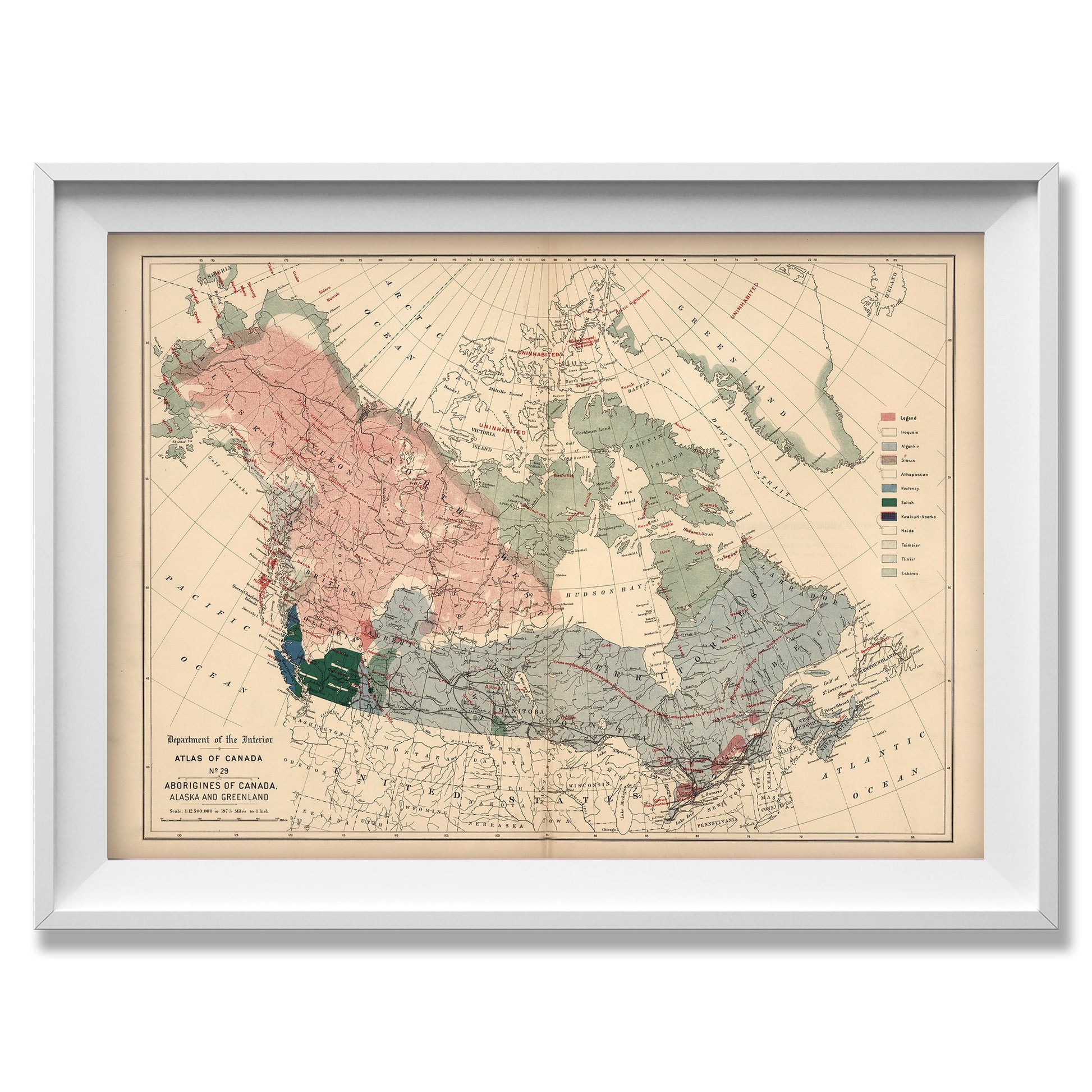 Atlas of Canada Historic map - Amazing Maps