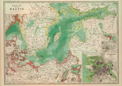 Baltic Sea Historic Map - Amazing Maps