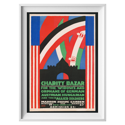 Central Powers Charity Bazar - American Poster