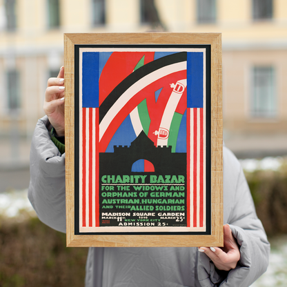 Central Powers Charity Bazar - American Poster