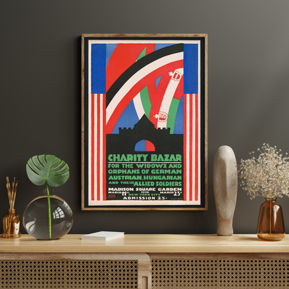 Central Powers Charity Bazar - American Poster