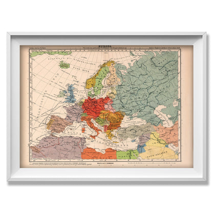 Europe During World War 2 Historic Map - Amazing Maps