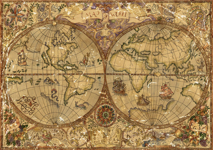 Historic Spherical Map of the World - Amazing Maps