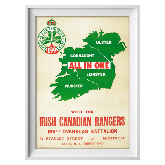 Irish Canadian Rangers - Propaganda Poster