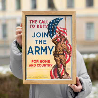 Join the Army! - American Propaganda Poster