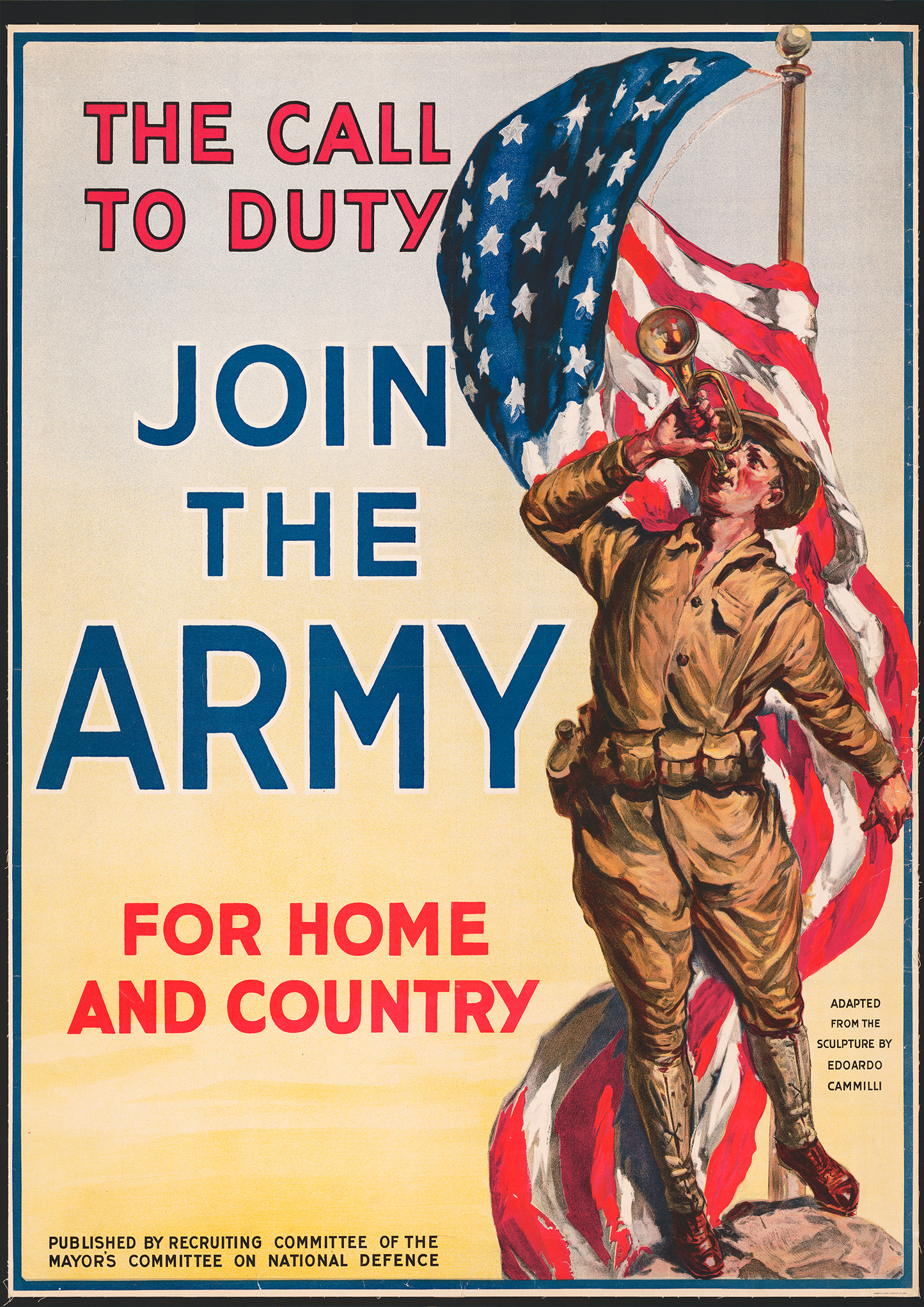 Join the Army! - American Propaganda Poster