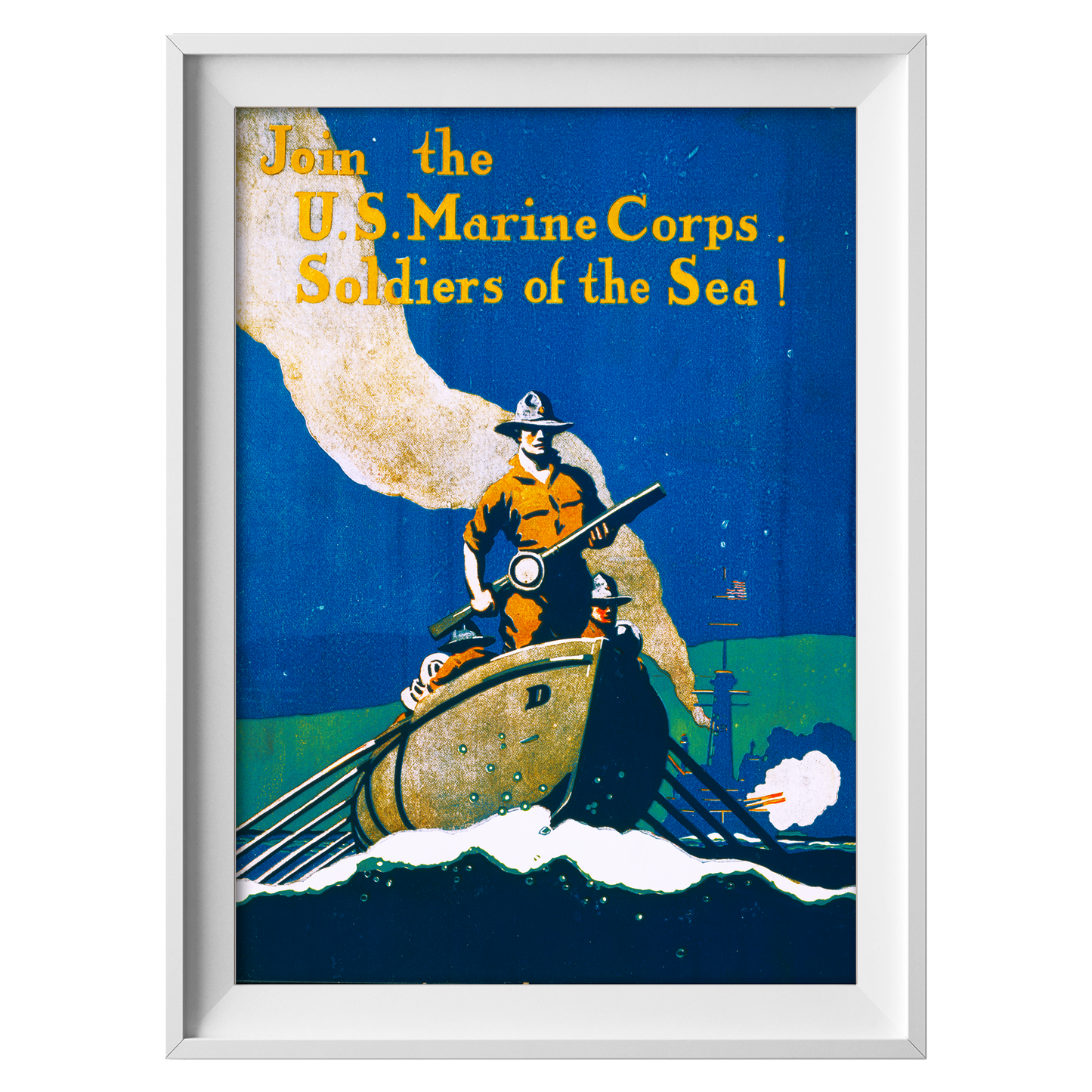 Join the Marine Corps - American Propaganda Poster