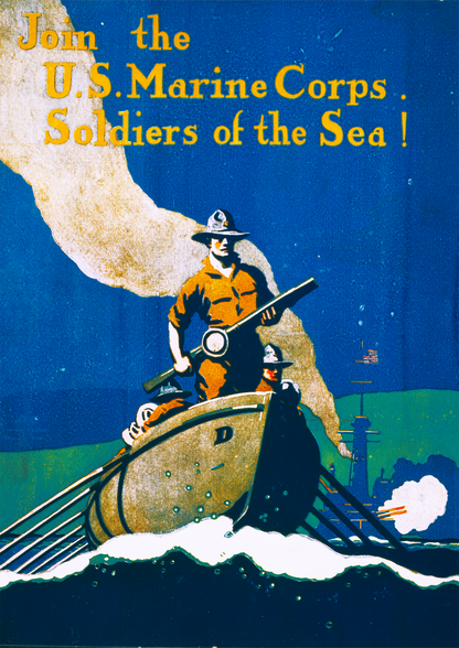 Join the Marine Corps - American Propaganda Poster