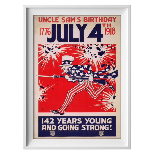 July 4 - American Propaganda Poster