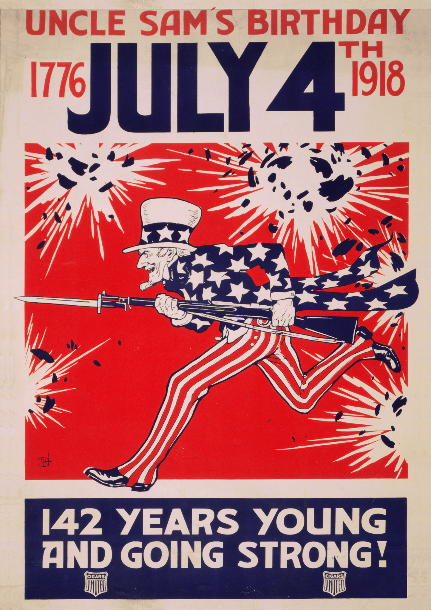 July 4 - American Propaganda Poster