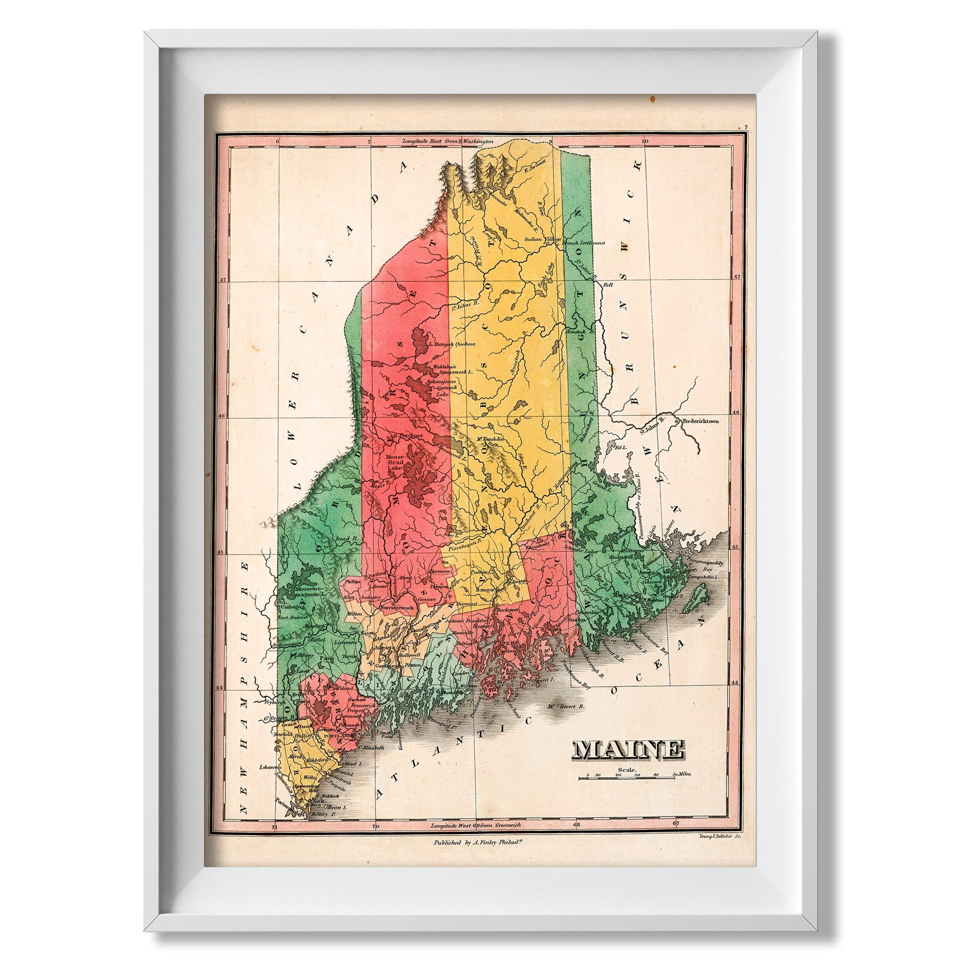 Maine Historic Map - Amazing Maps