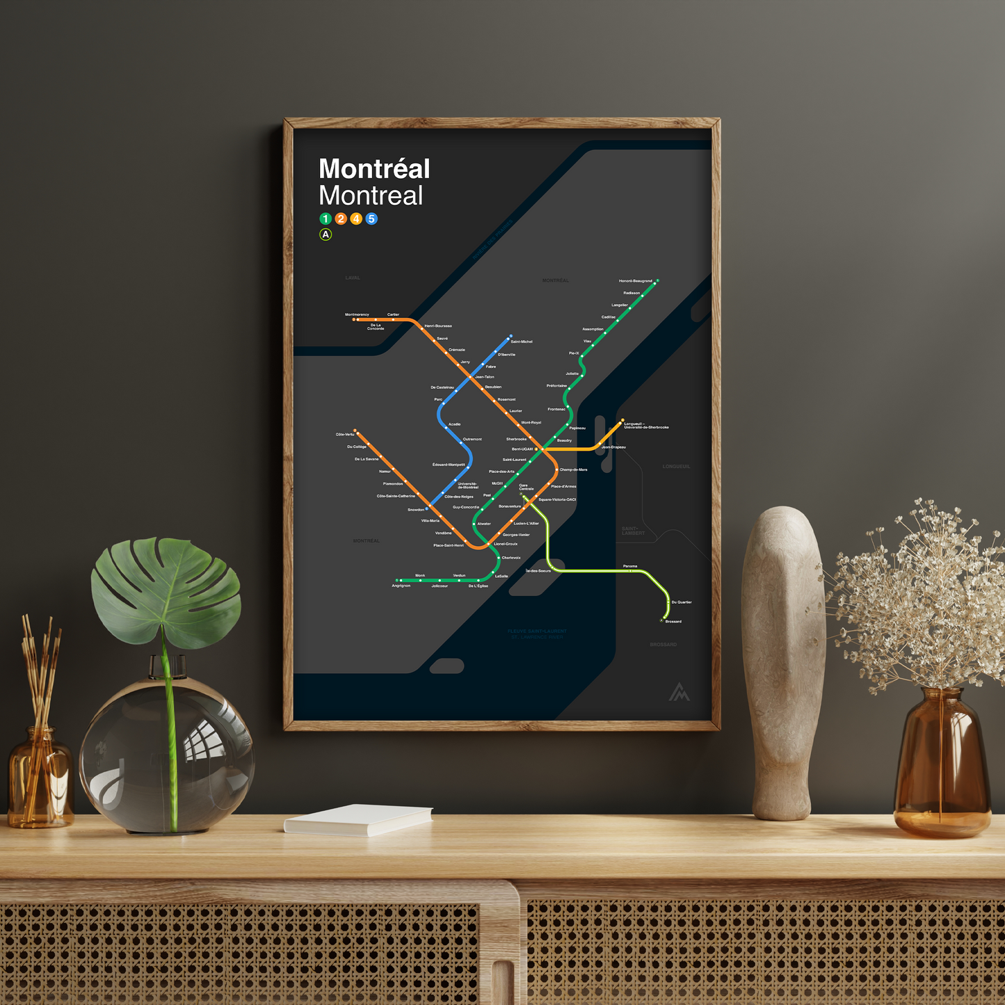 Montreal Metro map