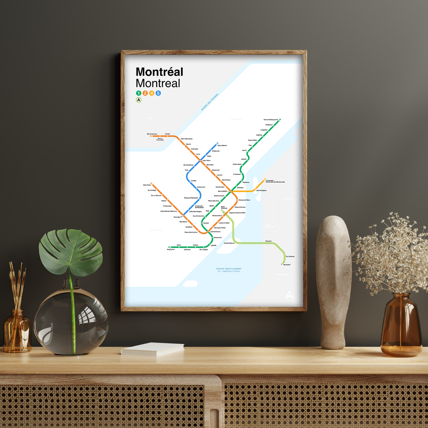 Montreal Metro map