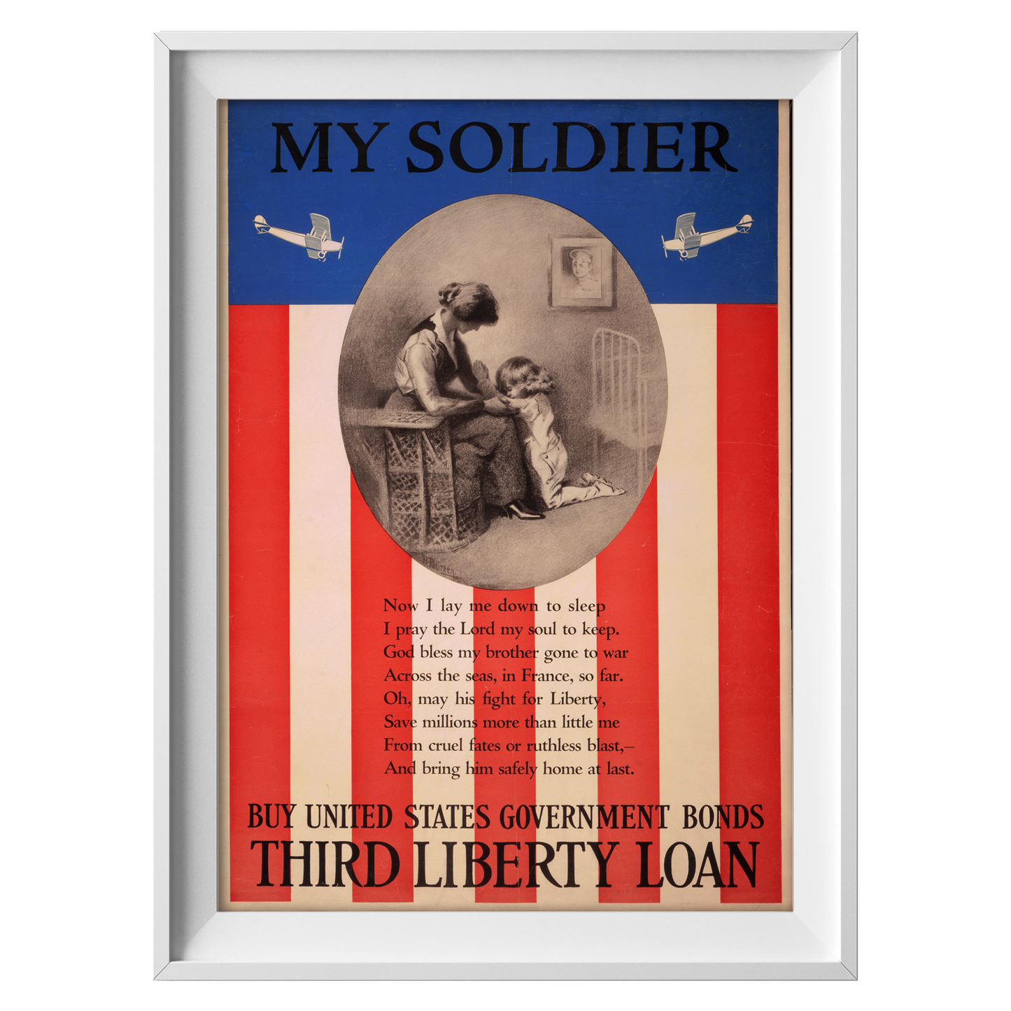 My Soldier - American Propaganda Poster