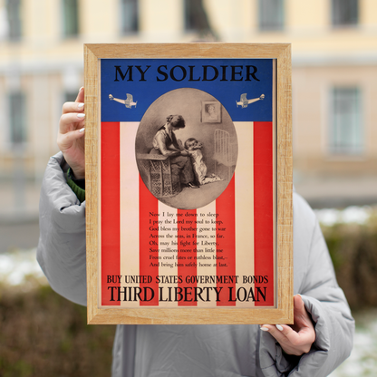 My Soldier - American Propaganda Poster