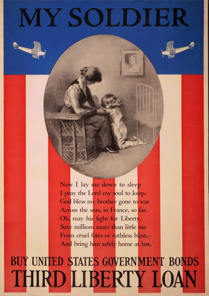 My Soldier - American Propaganda Poster