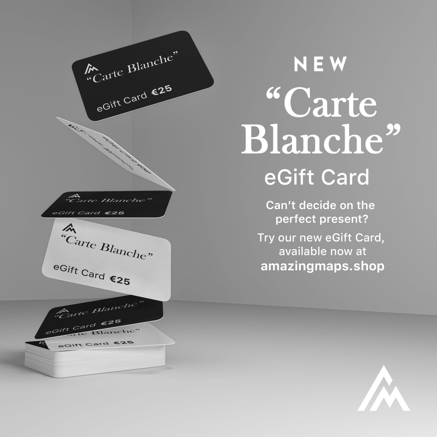 The Carte Blanche - Digital Gift Card - Amazing Maps