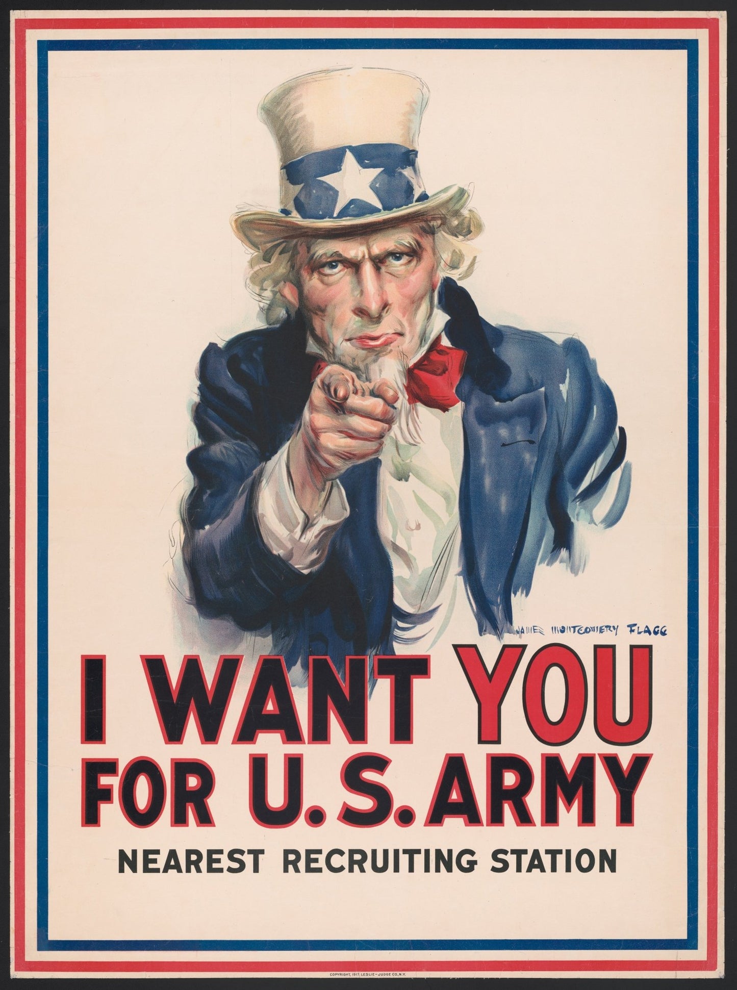 US Army Recruitment Propaganda Poster - Amazing Maps