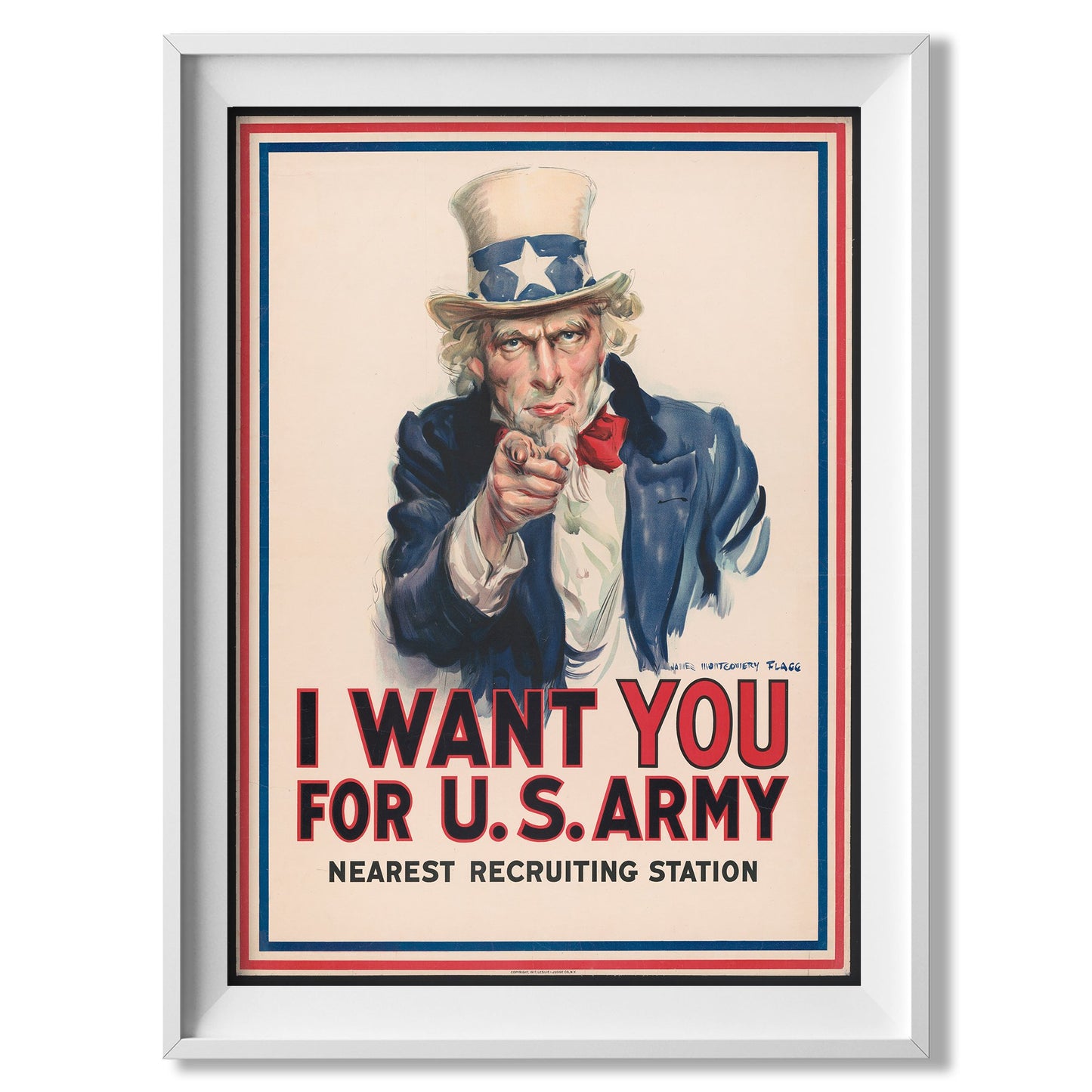 US Army Recruitment Propaganda Poster - Amazing Maps