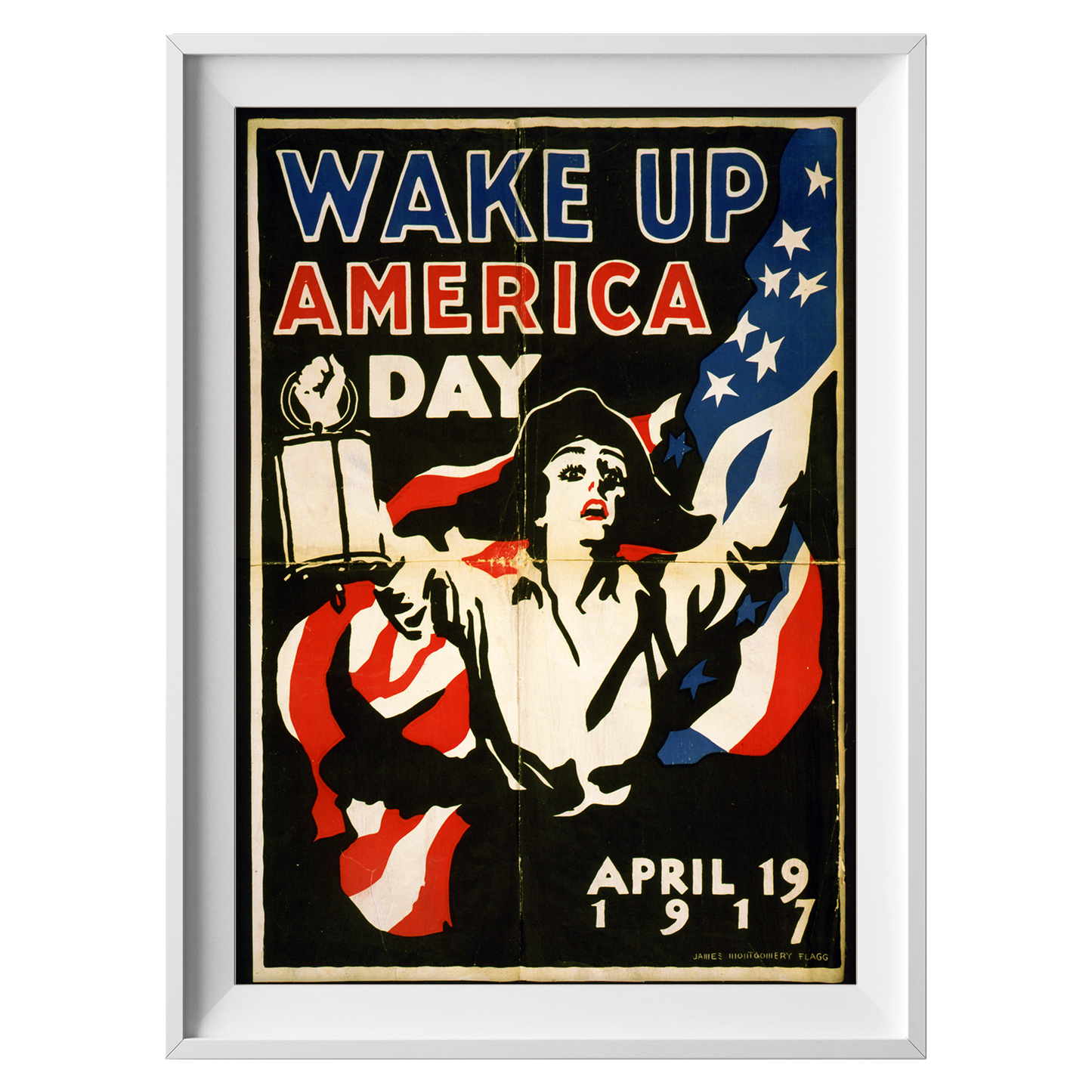 Wake up America Day - American Propaganda Poster