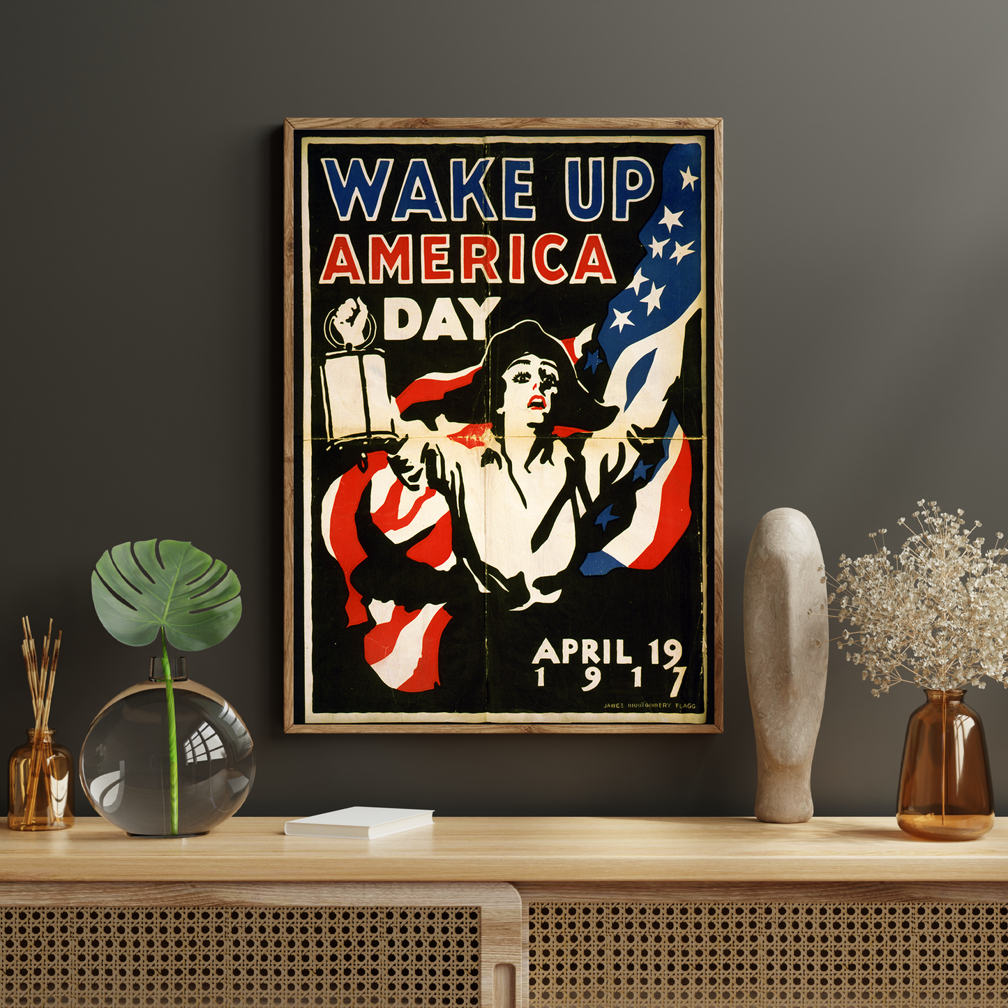 Wake up America Day - American Propaganda Poster