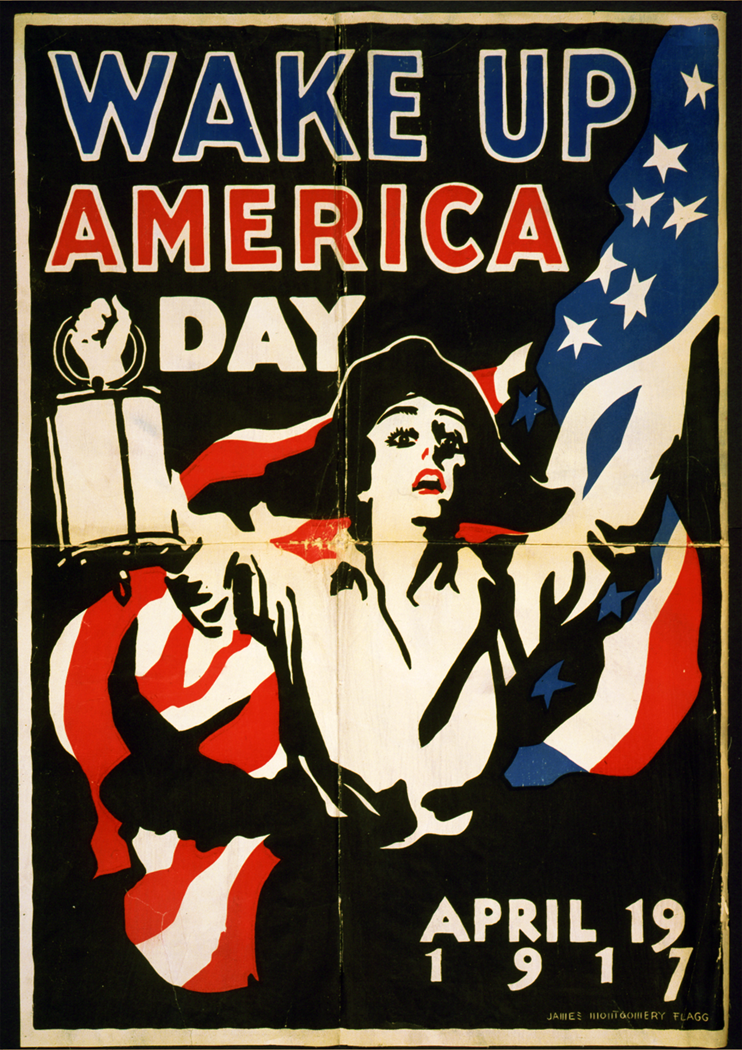 Wake up America Day - American Propaganda Poster